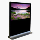 Machine horizontale de la publicité d'affichage à cristaux liquides de totem de systèmes de kiosque d'écran tactile d'Android
