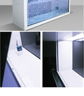 boîte de présentation transparente autonome de l'affichage à cristaux liquides 1080P langue multi de soutien de 55 pouces