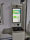Terminal de kiosque d'opérations bancaires de service d'individu de Nfc de 32 pouces kiosque d'écran tactile de Ture Falt Pcap de 10 points