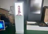 Grand écran tactile infrarouge blanc à haute brillance de kiosque de l'information de contact de 42 pouces avec l'imprimante