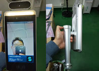 Kiosque 2021 humain de scanner de la température de thermomètre infrarouge de reconnaissance des visages avec le logiciel de MIPS de contrôle d'accès de lecteur de cartes
