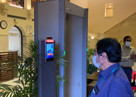 Scanner thermique du contact 200W de pixels de reconnaissance des visages de contrôle d'accès de système de la température de kiosque capacitif de mesure