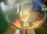 Fan olographe d'affichage de l'hologramme 3D de Wifi faite dans la minute 1200r/du PC 65 75CM d'ABS