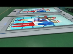 Écran LCD d'affichage numérique mince double face haute luminosité