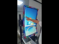 Écran LCD incurvé par contact PCAP de 43 pouces avec lumières LED