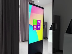 43 55 plancher de 65 pouces tenant l'affichage à cristaux liquides annonçant l'affichage Media Player d'affichage à cristaux liquides de Hd de kiosque de totem de Signage de Digital