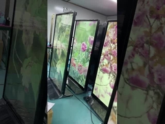 Lecteur publicitaire à écran complet de 75 pouces