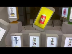 Boîte holographique 3D de 22 pouces vitrine LCD transparente