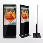Signage d'intérieur d'affichage à cristaux liquides Digital de kiosque d'écran tactile de position de plancher de 50inch Android