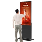 Kiosque de Signage de Digital d'écran tactile de Wifi lecteur debout de la publicité d'affichage à cristaux liquides de plancher de 55 pouces