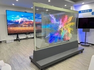 55 65 75 le mur visuel commercial de l'affichage OLED de pouce a courbé l'écran flexible
