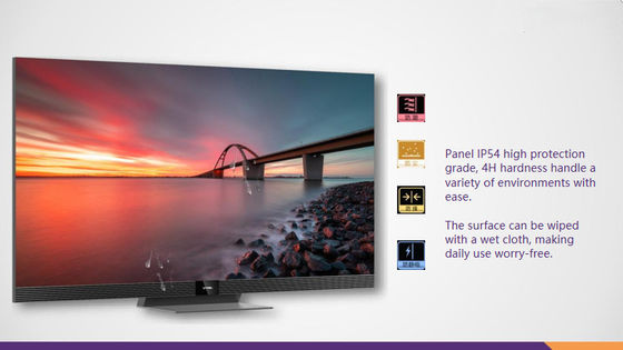 COB Mini LED HD Affichage direct Téléviseur LED intérieur pour réunion de bureau intelligent 135 &quot; Grand écran