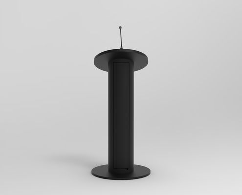 Podium numérique multimédia 13,3 pouces PCAP touch LCD haut-parleur de la tribune amplificateur et microphone sans fil pour les réunions