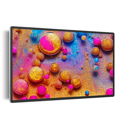 Affichage EPoster LED métallique de 55 pouces 12V 5A avec imprimante infrarouge et imprimante thermique