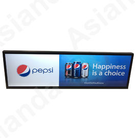 Affichage inclus 29" d'affichage à cristaux liquides étiré par menu de Digital moniteur TFT pour la publicité