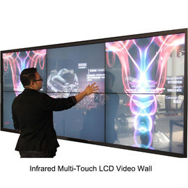 Samsung rétrécissent l'écran de visualisation visuel de mur d'affichage à cristaux liquides d'écran tactile du mur 3X3 d'affichage à cristaux liquides d'encadrement