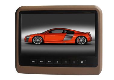 FCC ROHS 9" de la CE appui-tête de lecteur DVD de toit de voiture avec les peaux interchangeables de couleur.