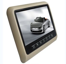FCC ROHS 9" de la CE appui-tête de lecteur DVD de toit de voiture avec les peaux interchangeables de couleur.