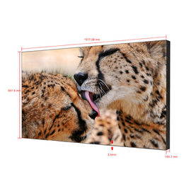 Samsung/LG rétrécissent ultra le cadre noir 3x3 2x2 46" 47" 49" 55" en métal de l'encadrement 3.5mm1.8mm pouce ONT FAIT le mur de vidéo d'affichage à cristaux liquides