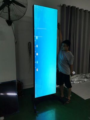 Affichage LCD étendu de 86 pouces avec résolution 1920*1080 et luminosité 400CD/M*2 pour affichage numérique et écran LCD à barres