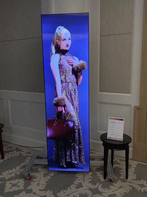 Écran LCD de bar personnalisé de 88 pouces avec haute luminosité et grand angle de vision pour l'affichage numérique commercial