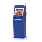 Éclat de lentes du kiosque 350 de paiement de service d'individu de banque avec l'imprimante thermique