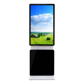 Le kiosque 43" d'écran tactile de centre commercial panneau d'affichage à cristaux liquides de HD tournent l'affichage d'Android Windows