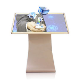 Plancher tenant le Signage multi 49 de Digital de contact 50 pouces K L totem interactif de conception