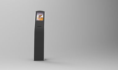 12.1 pouce de sol debout capacitive écran tactile kiosque avec imprimante THERMAL intégré Android ou PC OS pour le kiosque de paiement