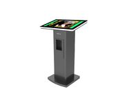 Machine au détail debout de kiosque de service d'individu de plancher 10 points avec la carte de NFC