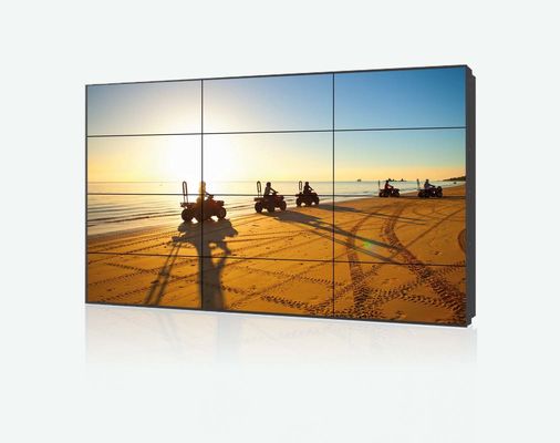 Affichage étroit d'affichage à cristaux liquides d'encadrement de HDMI DVI 3840x2160 250W 3X3