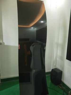 3mm 55&quot; 400cd/m2 1920x1080 ont courbé l'écran flexible d'affichage à cristaux liquides