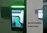 Thermomètre infrarouge de contrôle d'accès automatique de reconnaissance des visages avec des MIPS de fonction de disque d'assistance de capteur de température
