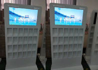3G cabine de photo de position de plancher de l'écran tactile 450cd/m2 55in
