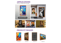 Ascenseur Android annonçant l'art du cadre NFT de photo de Media Player Digital 32 pouces