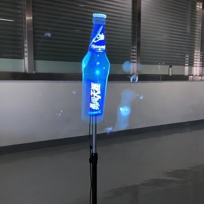 Intense C.C olographe de fan d'hologramme d'affichage du luminosité 3D 12V 3A pour la publicité
