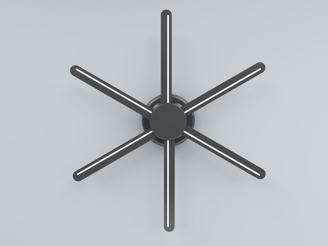 Écran publicitaire holographique 3D Wifi