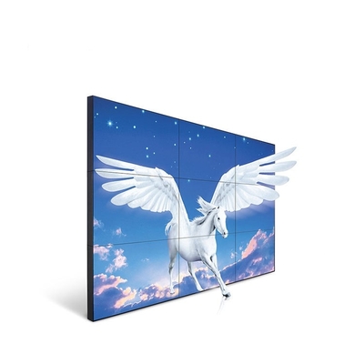 Mur visuel d'intérieur de Digital Signage 2K 4K HD 2x3 3x3 mur visuel étroit d'affichage à cristaux liquides d'encadrement