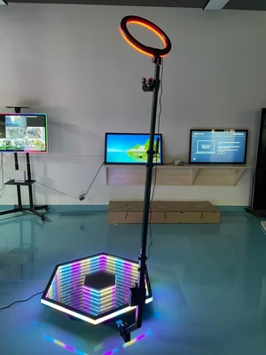 Affichage holographique 3D rotatif automatique 360 degrés Selfie photo Booth