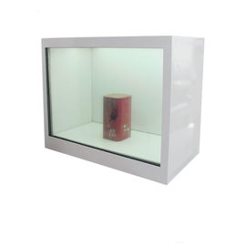 Pouce transparent de bureau Carte SD USB de l'étalage 22 d'affichage à cristaux liquides d'exposition a soutenu