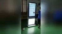 Kiosque d'affichage numérique Android de 55 pouces avec luminosité 400CD/M2