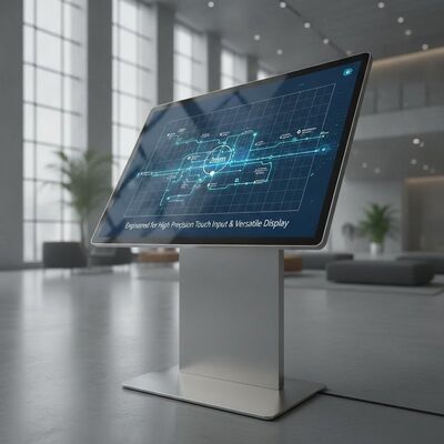 Précision tactile 2 mm Produits de signalisation numérique interactive conçus pour une entrée tactile de haute précision et des options d'affichage polyvalentes dans les lieux publics
