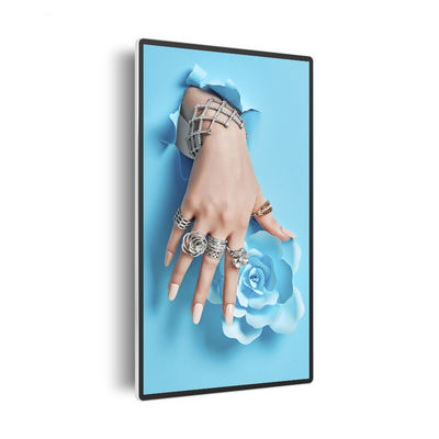 Éclat fixé au mur AC240V VGA de l'écran tactile 500 d'OEM RK3399 de Signage de Digital