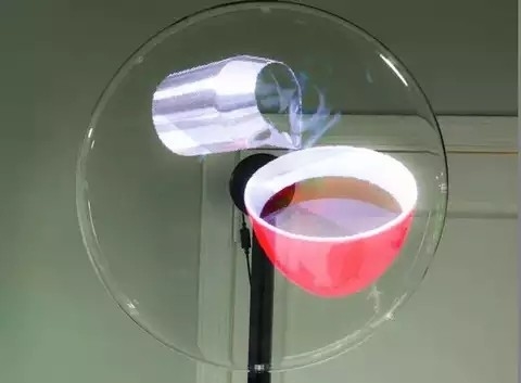 15w 100cm 65cm 50cm 360 affichage de holo de la fan 1200*720 3d de l'hologramme 3D LED