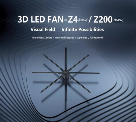 3D l'hologramme olographe durable de l'affichage LED évente pour la promotion de la publicité/marque